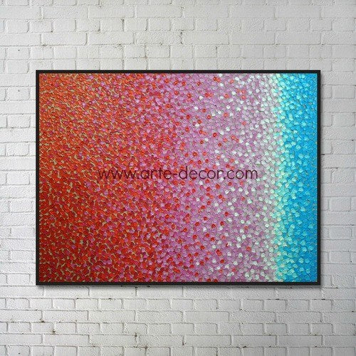 Copy of Dotted Abstract Transition Canvas Art