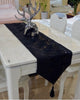 Elegant Rosebud Sequins and Ribbon Table or Bed Runners - Arte Decor