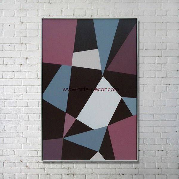 Geometric Composition Modern Canvas Art