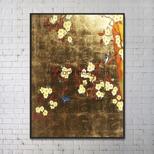 The Dance Of The Birds Canvas Painting