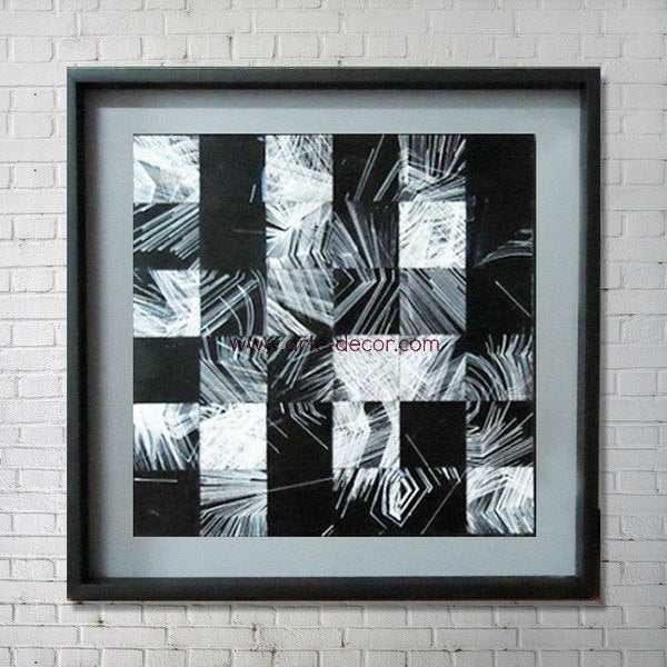 The Fragmented Abstract Modern Wall Art
